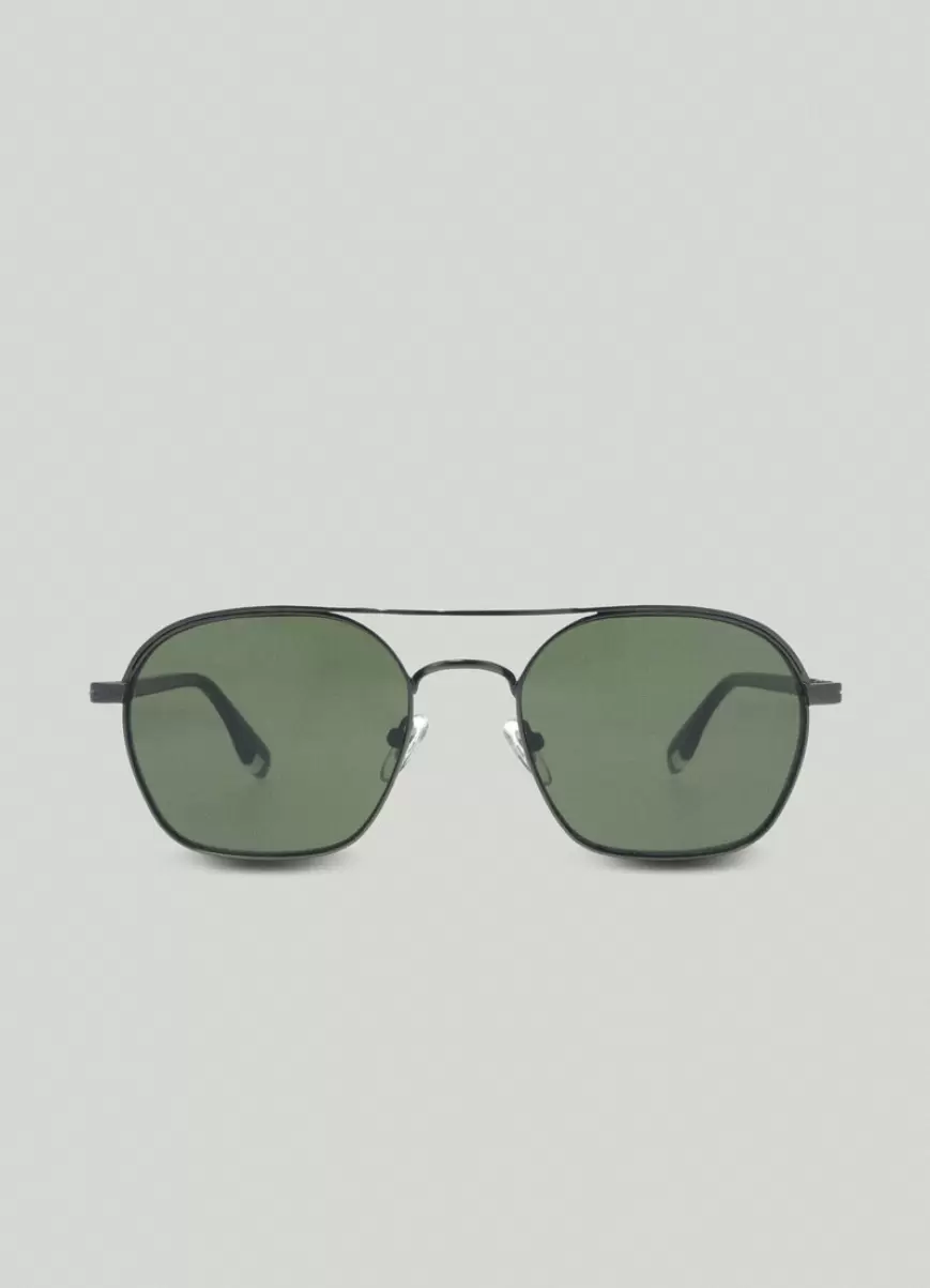 Gafas De Sol Aviador Hombre Gafas De Sol Grey Faconnable - 2