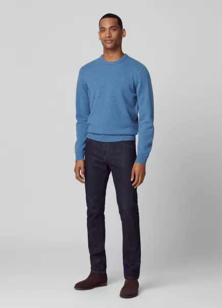 Pantalones Y Chinos Hombre Jeans Rinse Wash Fit Slim Precios Estacionales Hackett London Denim Blue