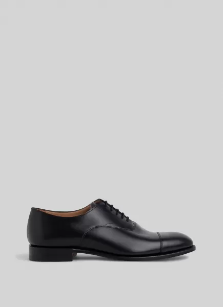 Hombre Black Zapatos Oxford Piel Promoción Hackett London Zapatos De Vestir