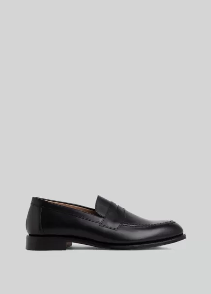 Hombre Hackett London Mocasines Antifaz Piel Zapatos De Vestir Black Ultimo Modelo
