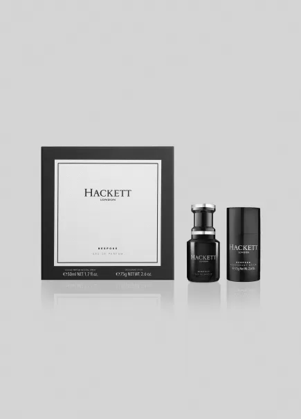 Hombre Set Regalo: Perfume Y Desodorante Para Él Promoción Hackett London Charcoal Grey Perfumes Y Cuidado Personal