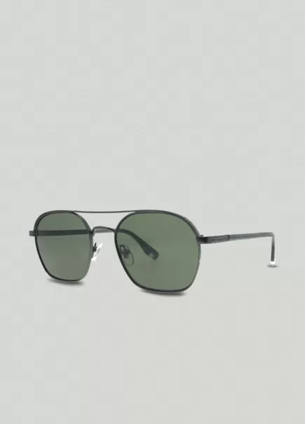 Gafas De Sol Aviador Hombre Gafas De Sol Grey Faconnable